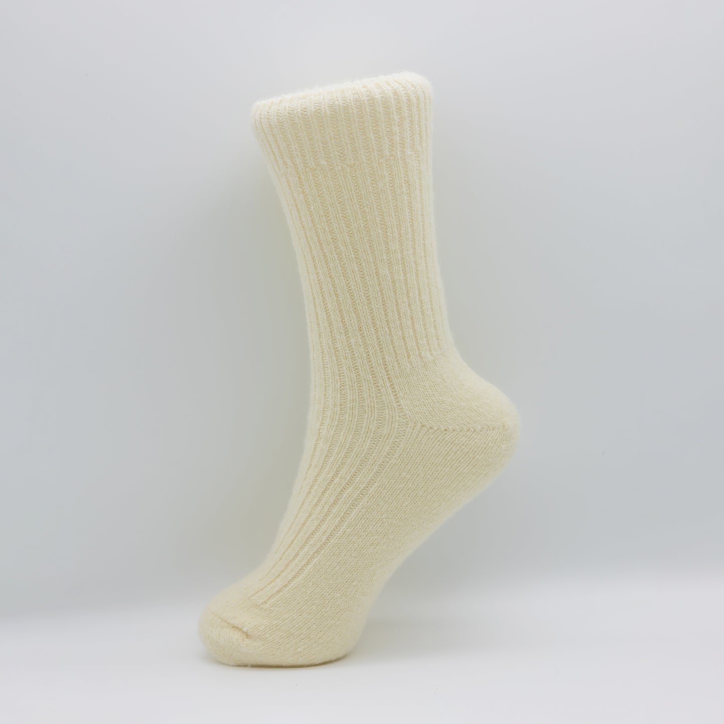 Wool socks - Cold cream