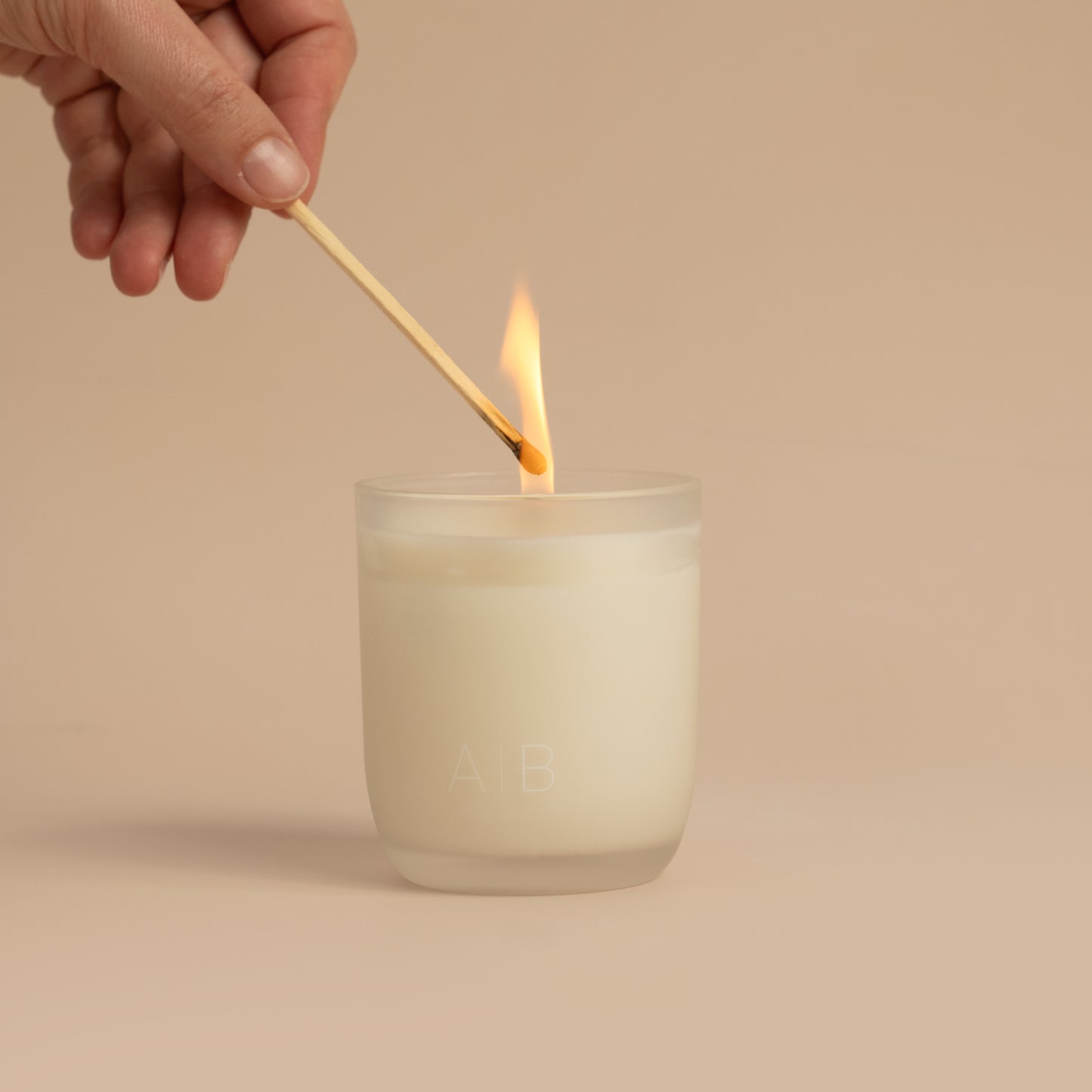 Passionfruit, pineapple, grapefruit and peach candle
