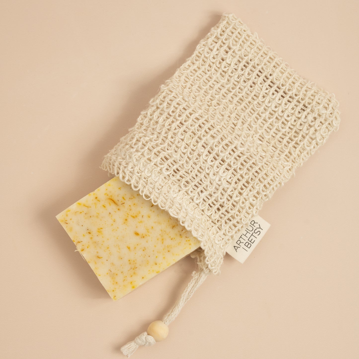 Sisal soap bag