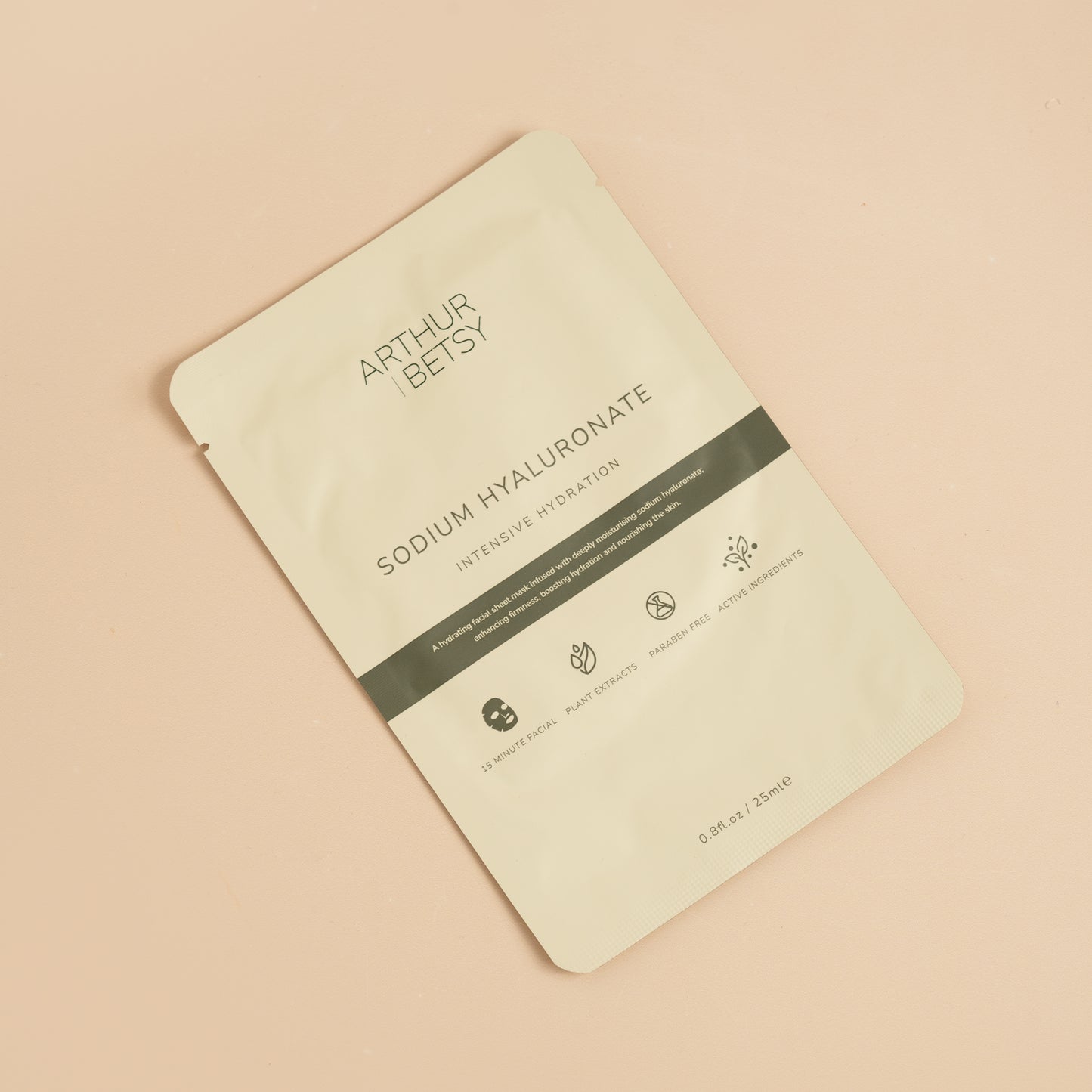 Moisturising face mask