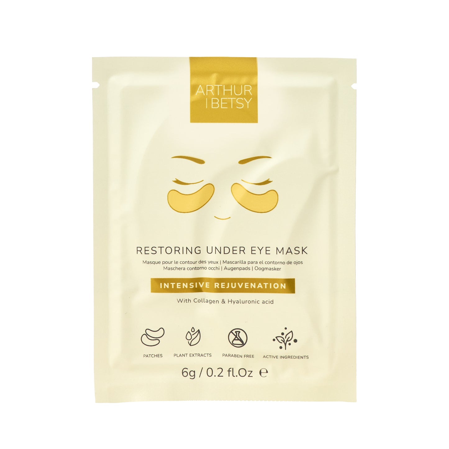 Gold under eye patches