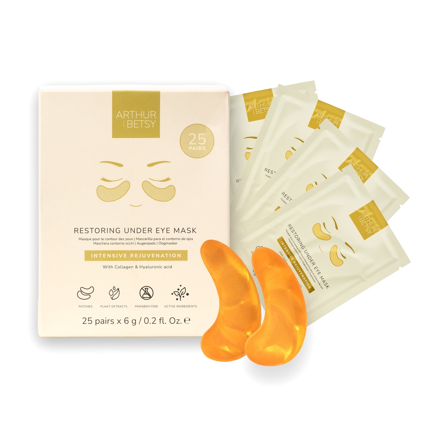 Gold under eye patches