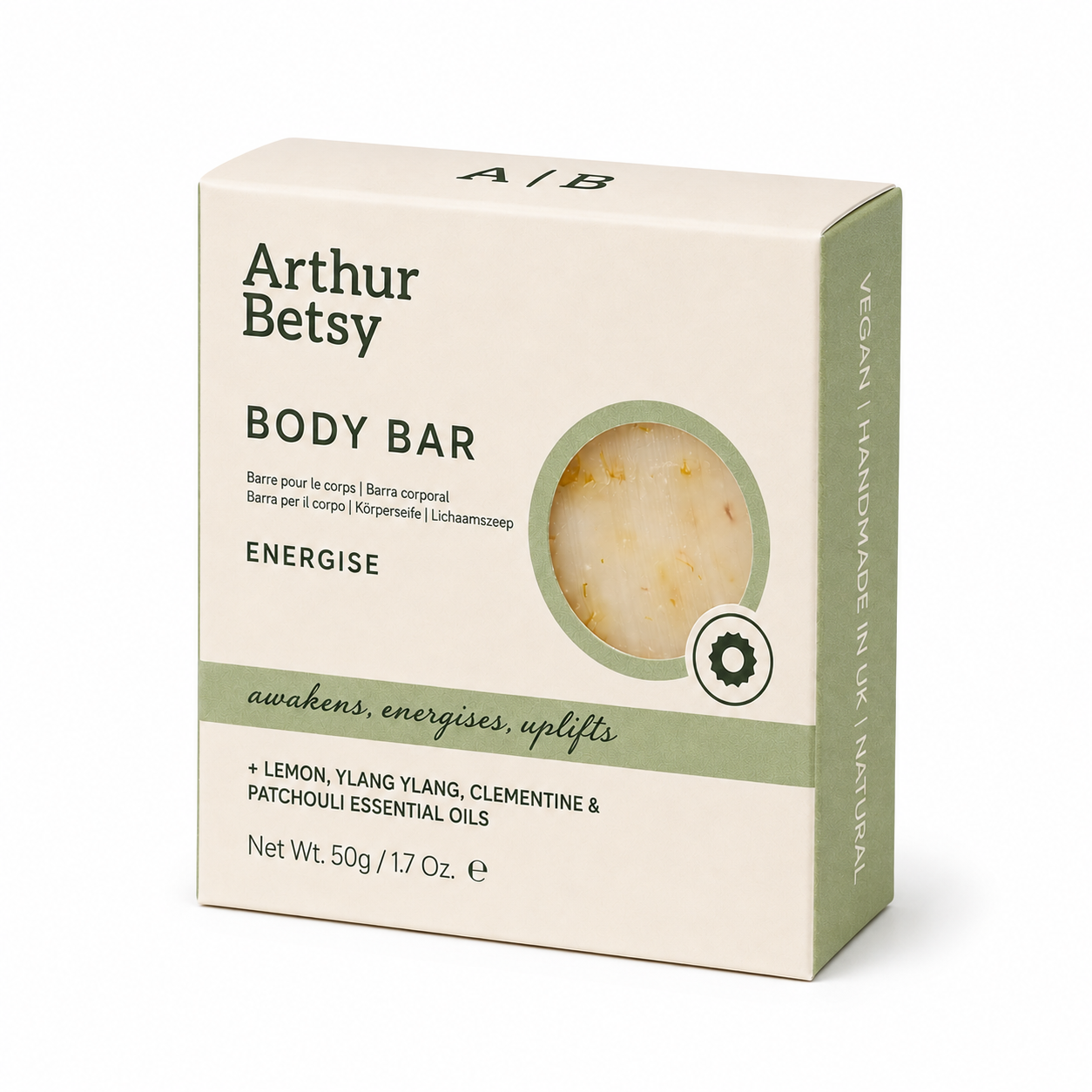 Artisan soap bar - Energise 50g