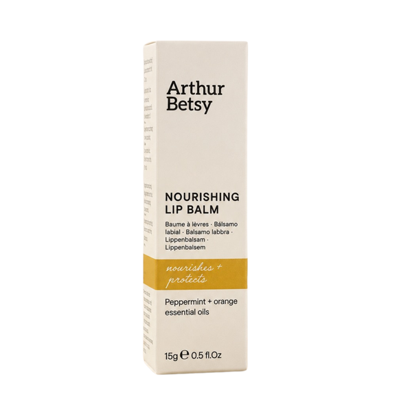 Nourishing lip balm - Peppermint & orange
