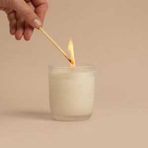 Passionfruit, pineapple, grapefruit and peach candle