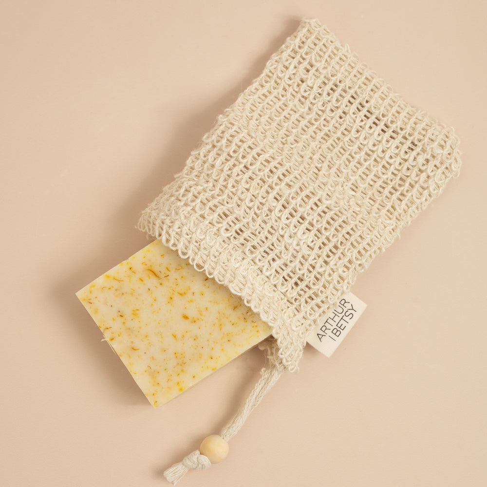 Sisal soap bag