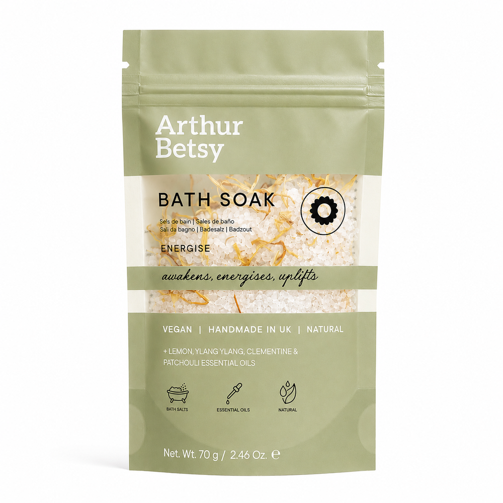 Aromatherapy bath salts - Energise - 70g