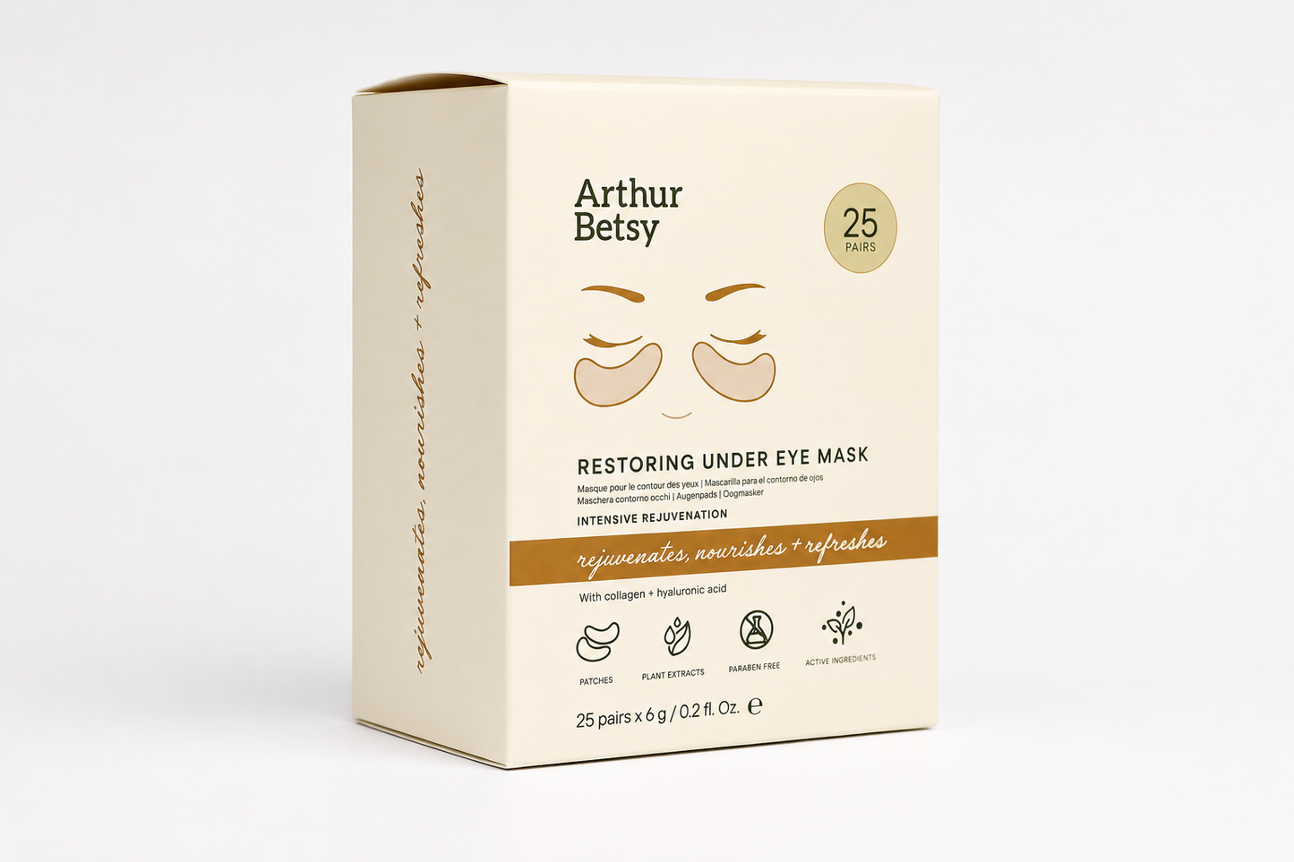 Gold under eye patches