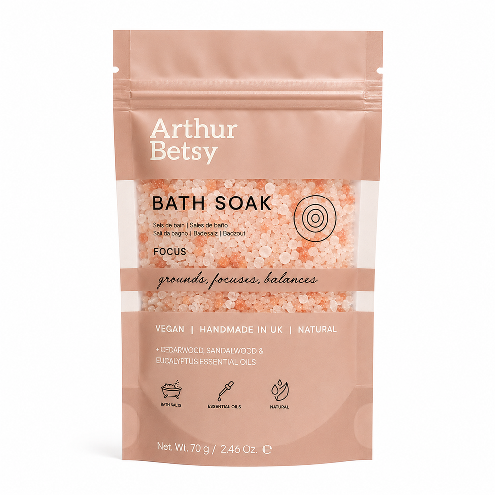 Aromatherapy bath salts - Focus - 70g
