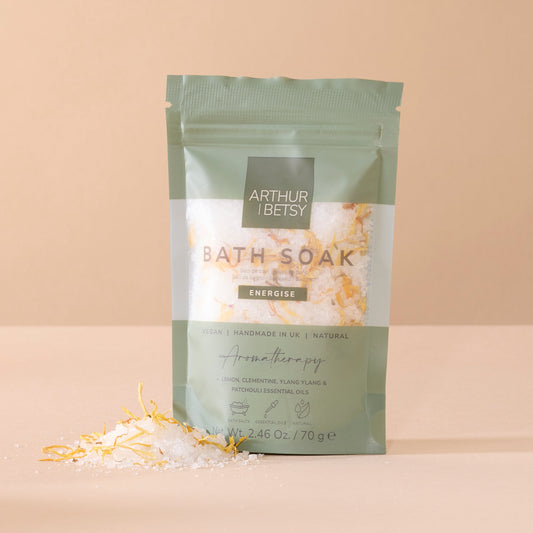 Aromatherapy bath salts - Energise - 70g