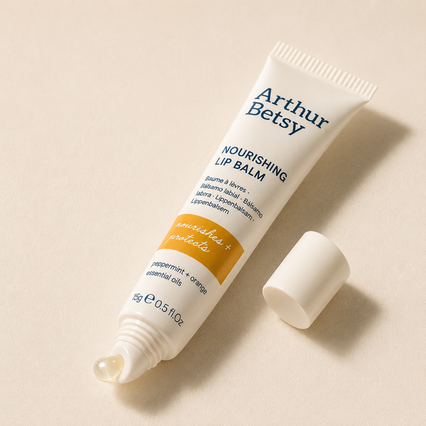 Nourishing lip balm - Peppermint & orange