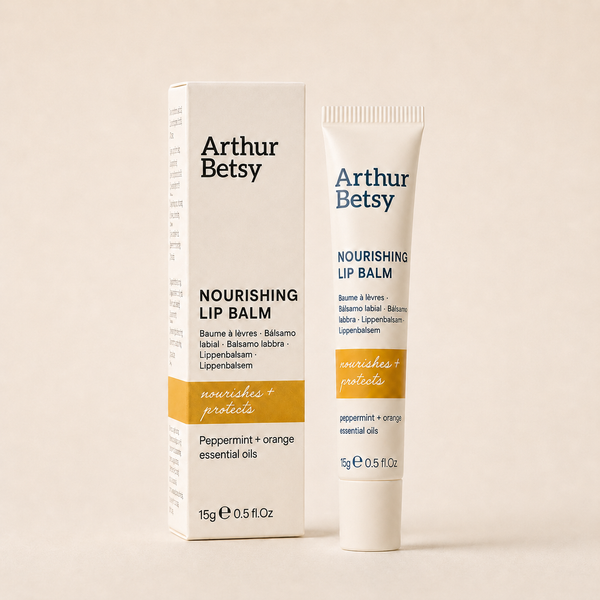 Nourishing lip balm - Peppermint & orange