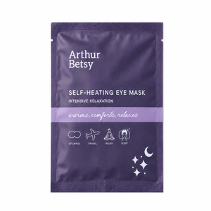 Self-heating eye mask