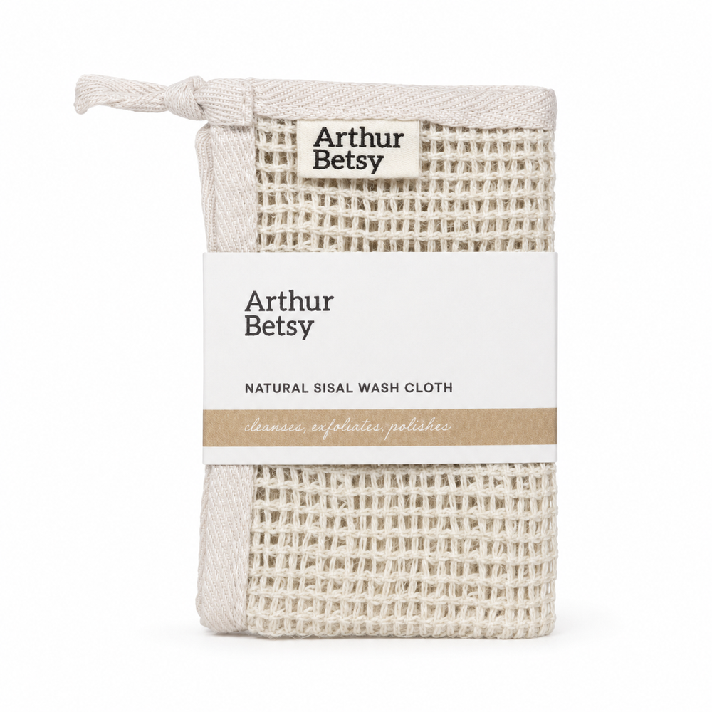 Sisal wash cloth
