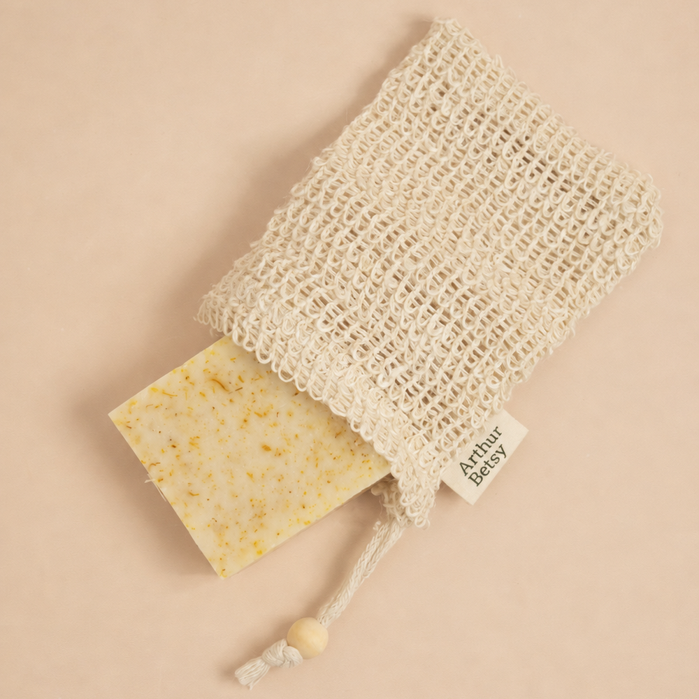 Sisal soap bag